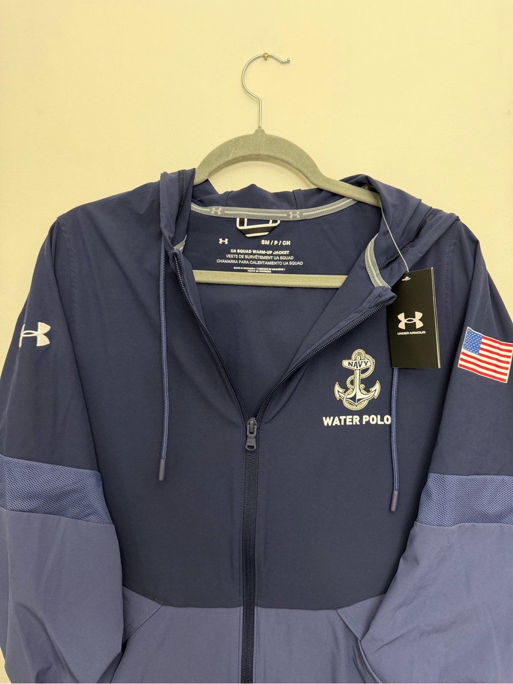Under Armour US Naval Academy Water Polo Team Jacket NWT Men’s Size Small